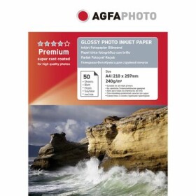AGFAPHOTO Premium Photo Glossy Paper 240g A4 50ks / Fotopapier / lesklý (AP24050A4N)