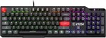 MSI MSI Vigor GK41 Dusk LR US klawiatura Gaming USB QWERTY Angielski Čierny