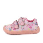 Dievčenské barefoot tenisky KORO BUTTERFLY Protetika motýliky ružové - 29