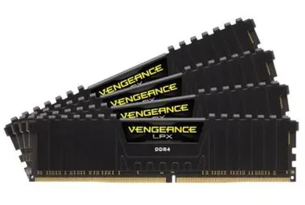 Corsair Vengeance LPX Black 64GB (4x16GB) 2400MHz / DDR4 / PC4-19200 / CL14-16-16-31 / 1.2V / XMP2.0 / s chladičom / dopredaj (CMK64GX4M4A2400C14)