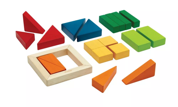 PlanToys PlanToys Zlomkové kocky