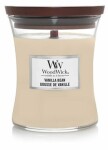 Woodwick Vanilla Bean 275g - váza stredná / doba horenia: až 65h (5038581057835)