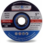 Silver Profi-Flex / Rezací kotúč na kov / Priemer 125 x 22,23 mm / Šírka rezu 1,2 mm (10186)