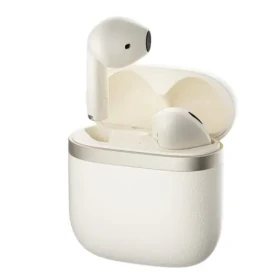 Edifier W200T béžové / Bezdrôtové slúchadlá / mikrofón / Bluetooth 5.4 / IP54 / dobíjacie púzdro (W200T ivory)