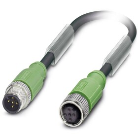 Sensor/Actuator cable SAC-5P-M12MS/ 1,5-PUR/M12FS SH 1500907 Phoenix Contact; 1500907