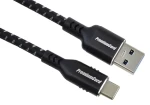 PremiumCord USB-C - USB 3.0 A / Kábel / USB 3.2 Gen 1 / 5 Gbit / s / 3A / 0,5 m / bavlnený oplet (ku31cx05)