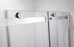 HOPA - Pevná stena BELVER - FARBA rámu - Chróm / Leštený hliník (ALU), Pevná stena - 100, Smer zatvárania - Univerzálne Ľavé / Pravé, Výplň - Číre bezpečnostné sklo - 8 mm BCBELV100PSCC