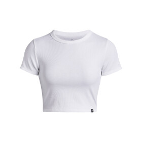 Tričko Under Armour Rival Rib Baby Tee White XL