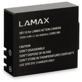 Lamax LMXBATX akumulátorový blok Vhodné pre: Lamax X3.1 Atlas, Lamax X7.1 NAOS, Lamax X8.1 Sirius, Lamax X8 Electra, Lamax X9.1, Lamax X10.1; LMXBATX
