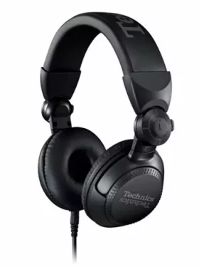 Technics EAH-DJ1200EK čierna / slúchadlá / skladací mechanizmus / odnímateľný kábel (EAH-DJ1200EK)