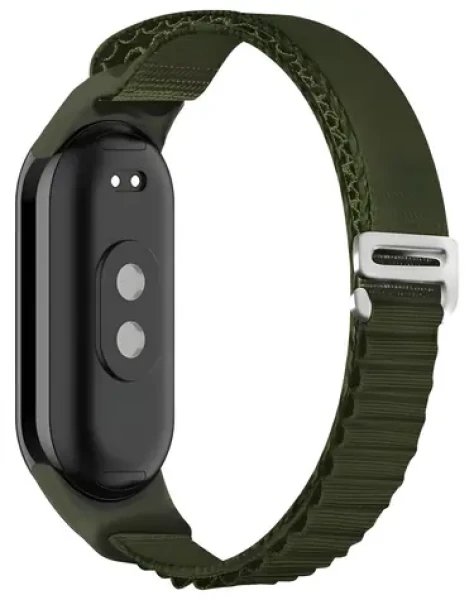 Beline Alpine zelená / Remienok pre XIAOMI Mi Band 10/9/8 / nylon