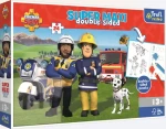 Trefl - Puzzle - Obojstranné puzzle Požiarnik Sam a jeho tím SUPER MAXI