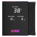 ADATA XPG Maestro PLUS 62DA čierna / CPU chladič / vzduchový / 120mm ARGB / 4 heatpipes / AM3, AM4, AM5, LGA1700 (75261752)