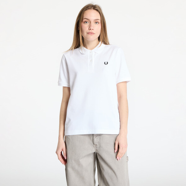 Tričko FRED PERRY Shirt White 38