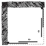 FORTE - Obdĺžnikový sprchovací kút ROMA - FARBA rámu - Hliník leštený, Rozmer A - 130, Rozmer B - 80, Rozmer C - 190, Smer zatvárania - Univerzálny Ľavé / Pravé, Výplň - Číre bezpečnostné sklo - 6 mm (BLRO302CC+BLRO30