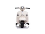Mamido Detský elektrický skúter Vespa 300 Mini biely