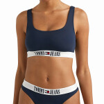 Dámsky horný diel plaviek Jeans UW0UW04410-C87 - Tommy Hilfiger S