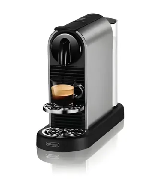 DeLonghi EN220.T Citiz Platinum titánová / Kávovar na kapsule / nespresso / 1260 W / cappuccino (EN220.T)
