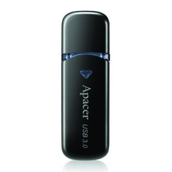 Apacer AH355 64GB čierna / USB flash disk / USB 3.0 (3.1 Gen 1) / s krytkou (AP64GAH355B-1)