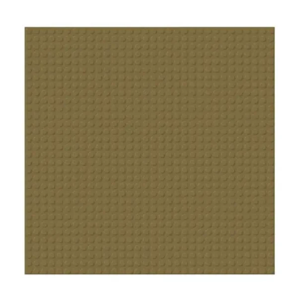 BRIXIES PLUS 225.022 Základná podložka na stavanie - tmavo hnedá 25,5 x 25,5 cm