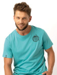 Pyžamo Kľúč MNS 630 A25 kr/r M-2XL GREEN-GRID XXL