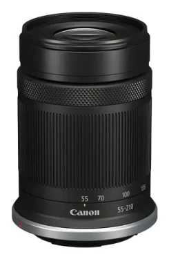 Canon RF-S 55-210mm F5-7.1 IS STM čierna / Objektív / Telezoom 3,8× / IS 4,5 stupňa / STM / 270 g (5824C005)