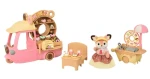 Epoch Sylvanian Families Vozík s šiškami a figúrkou