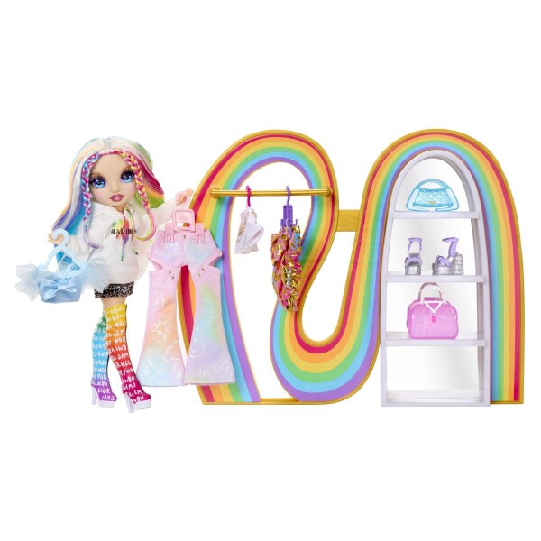 Rainbow High Šatník s bábikou