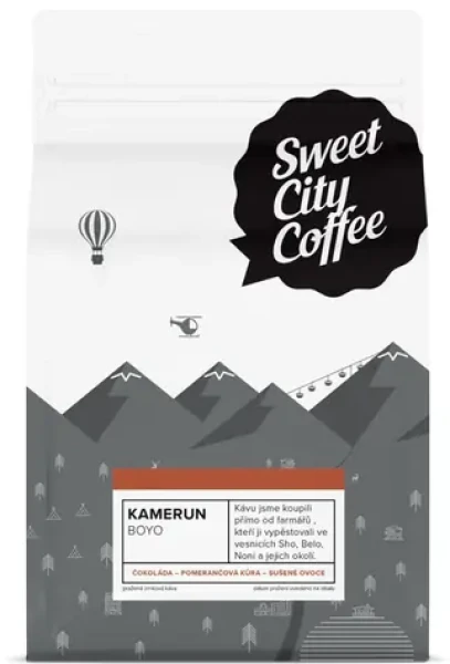 Sweet City Coffee Kamerun Boyo 250 g / Zrnková káva (001-NB)