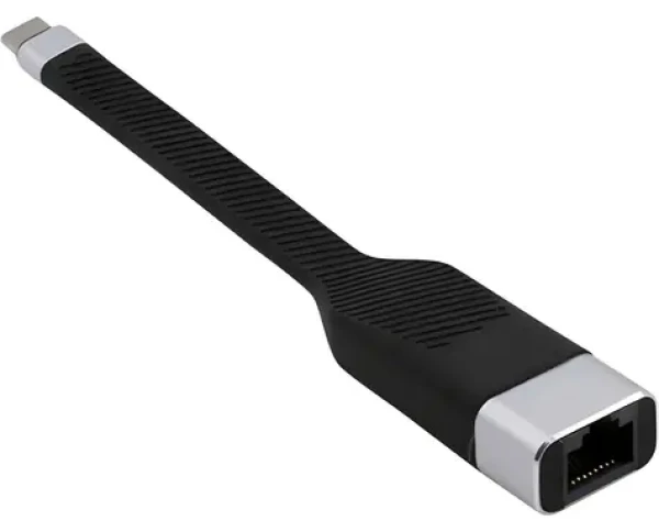 Techly ICOC USBC-RJ45 čierna / Adaptér / USB-C - RJ-45 / 1000 Mbit/s / 0,144 m (ICOC-USBC-RJ45)
