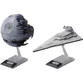 Revell BANDAI Death Star II + Imperial Star Destroyer Plastic ModelKit SW 01207 1:14500