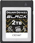 Delkin Delkin CFexpress 4.0 BLACK | Type B | R3700/W3220 (VPG400) 2TB