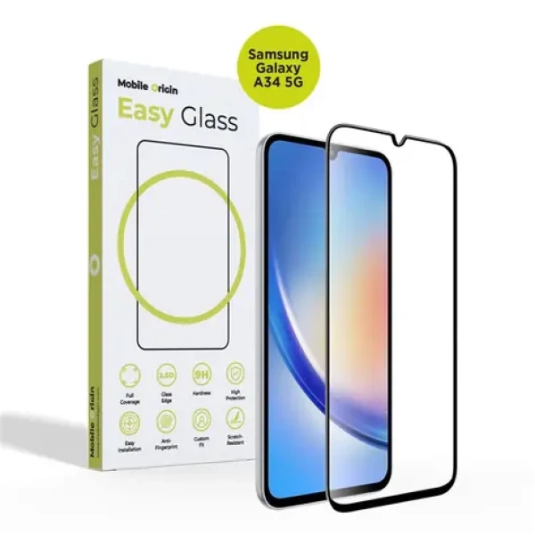 Mobile Origin EasyGlass ochranné sklo pre Samsung Galaxy A34 5G (FRL-EG-A345G)
