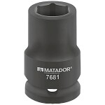 Matador Schraubwerkzeuge vložka zástrčného kľúča nárazového skrutkovača, metrický, 1 (25 mm), 76810460; 76810460