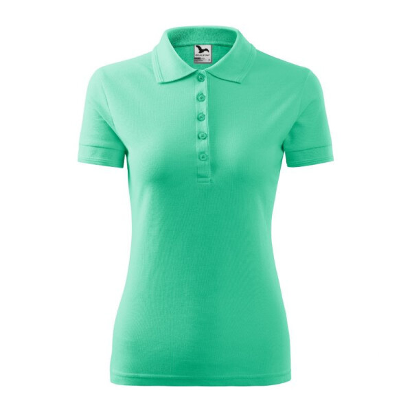 Dámske polo tričko MLI-21095 Mint - Malfini 2XL Mátově zelená