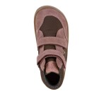 Dievčenské celoročné členkové barefoot topánky UP HILL TEX DARK PINK Froddo G3110281-9 - 25