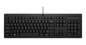 HP 125 čierna / Drôtová klávesnica / USB / UK layout (266C9A6#ABU)