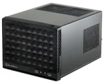 Silverstone SST-SG13B-C Sugo čierna / Mini-ITX / Mesh panel / 2x USB 3.0 + 1x USB-C / bez zdroja (SST-SG13B-C)