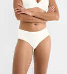 Dámske nohavičky ZERO Feel Pure Hipster - WHITE - ecru 00GZ- SLOGGI SILK WHITE L