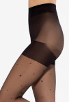 Pančuchy Gatta Body Plus Size Fashion pattern 02 20 den 3-6 nero 4-L
