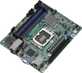 ASRock ASRock Mainboard W680D4ID-2T/G5/X550 mini-DTX Sockel 1700 DDR5-only Single