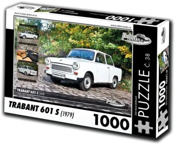 RETRO-AUTA Puzzle Trabant 601 S (1979) č. 38