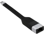 Techly ICOC USBC-RJ45 čierna / Adaptér / USB-C - RJ-45 / 1000 Mbit/s / 0,144 m (ICOC-USBC-RJ45)