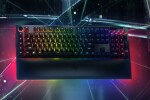 Razer Razer BlackWidow V4 Pro Gaming Tastatur, Green Switch, USB, DE Layout