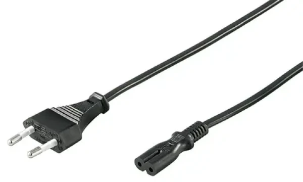 MicroConnect Power Cord EU C - C7 0.5m čierna (PE030705)