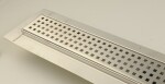 GELCO - MANUS QUADRO podlahový žľab z nerezové oceli s roštom, L-1150, DN50 GMQ37