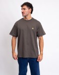 Carhartt WIP S/S Chase T-Shirt Shungite/Gold XL