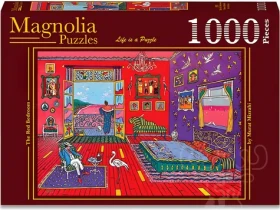 MAGNOLIA Puzzle Červená spálňa