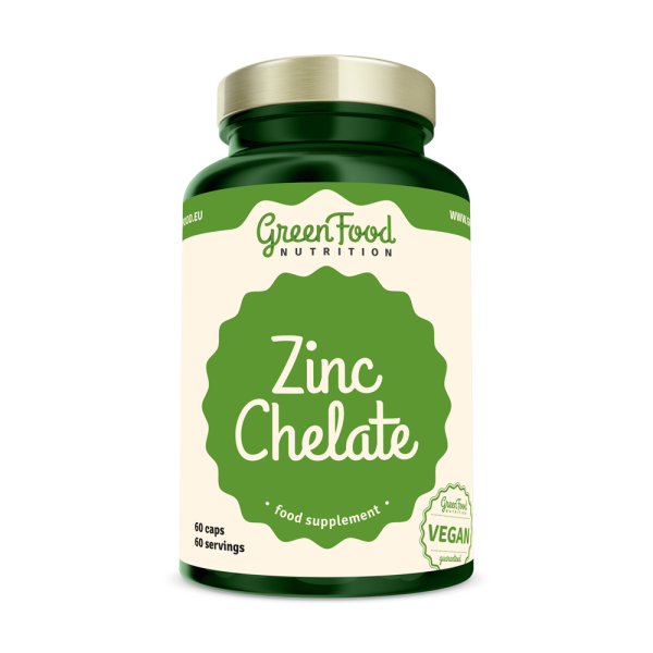GreenFood Nutrition Zinc Chelate 60cps