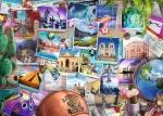 Trefl Puzzle Premium PLUS Tea Time: Spomienky z ciest